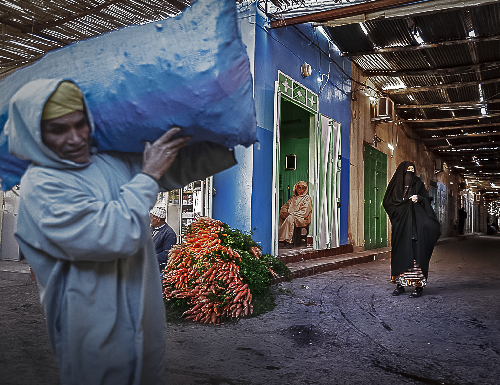 Mercado de Rissani, Marruecos